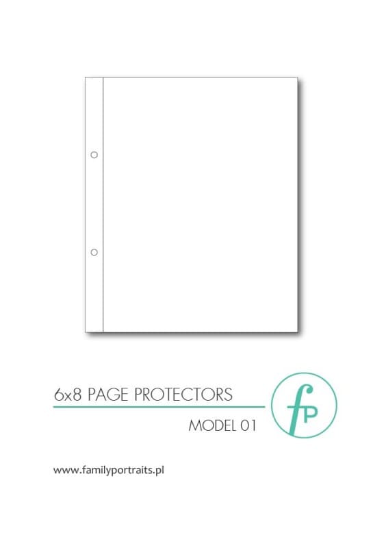 PAGE PROTECTORS 6x8 / MODEL 01