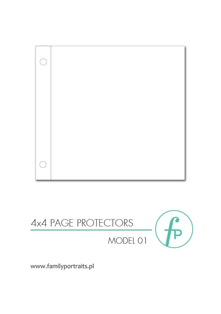 PAGE PROTECTORS 4x4 INSTA / MODEL 01