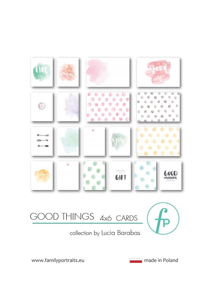 GOOD THINGS / 4X6 CARDS