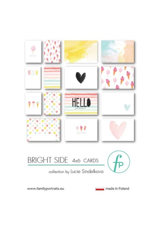 4X6 CARDS / BRIGHT SIDE