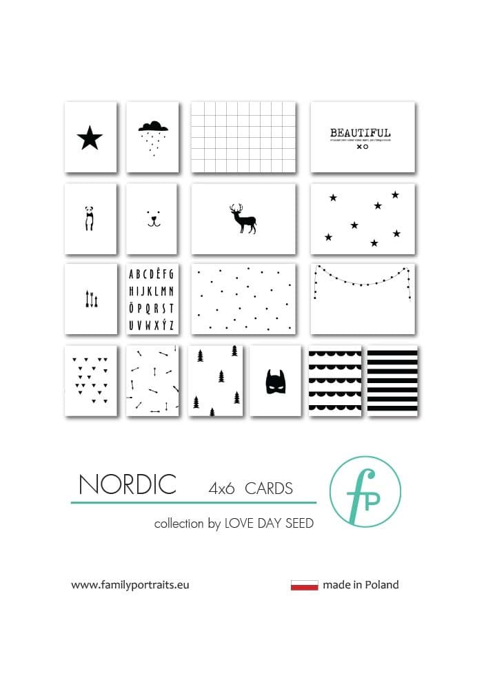 NORDIC / 4X6 CARDS