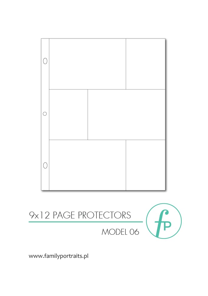 PAGE PROTECTORS 9x12 / MODEL 06