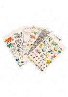 SWEET STORY - STICKER BOOK - CLEAR AND CARDSTOCK (437 PIECE)